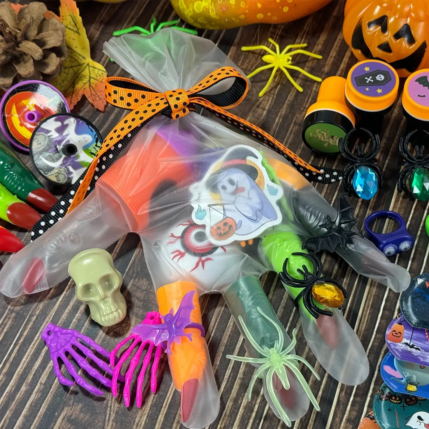 virgin embryonic Stuffed Toys Bulk Assortment for Kids$ Teens Halloween Goodie Treat Bags Fillers$ Pinatas Stuffers$ Classroom Prizes$ Treasure Box Toys 280Pcs Halloween Party Favors$ 12 Pack Gloves 