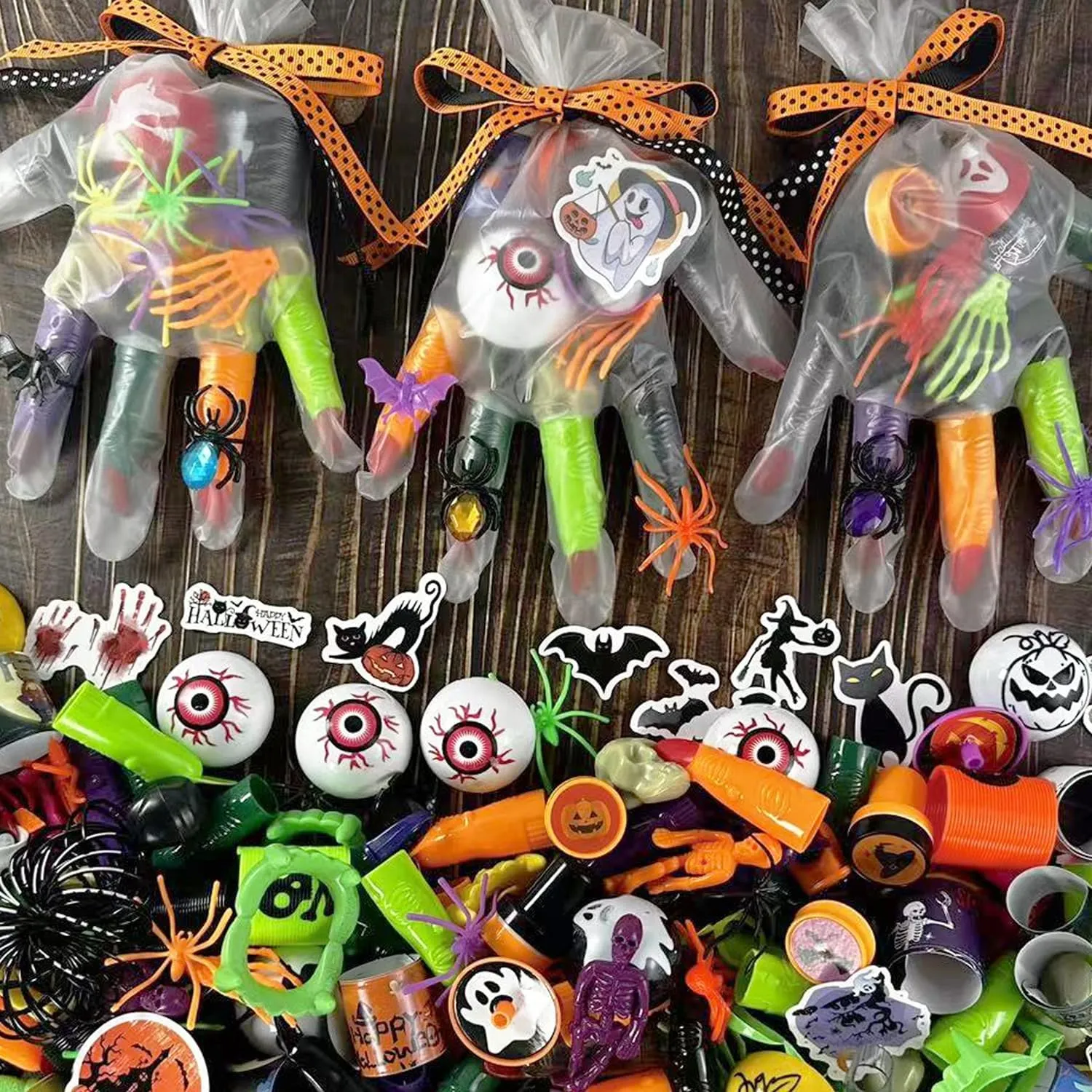 virgin embryonic Stuffed Toys Bulk Assortment for Kids$ Teens Halloween Goodie Treat Bags Fillers$ Pinatas Stuffers$ Classroom Prizes$ Treasure Box Toys 280Pcs Halloween Party Favors$ 12 Pack Gloves 