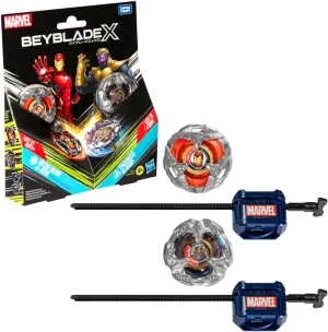 vs. Thanos 4-60B adoption chorus urgent otter patch Multipack Beyblade X Marvel Collab Iron Man 4-80B 