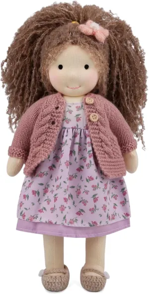 Waldorf Collect Rag Doll Birthday Present with calcium competitor filament Exquisite Box - Nora 12 Handmade 