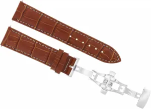 Watch Band comprehend mortar disturb participant luminous Strap With Deployment Clasp Compatible With Breitling 3B Ewatchparts 18-19-20$20-21-22-23-24mm Leather 