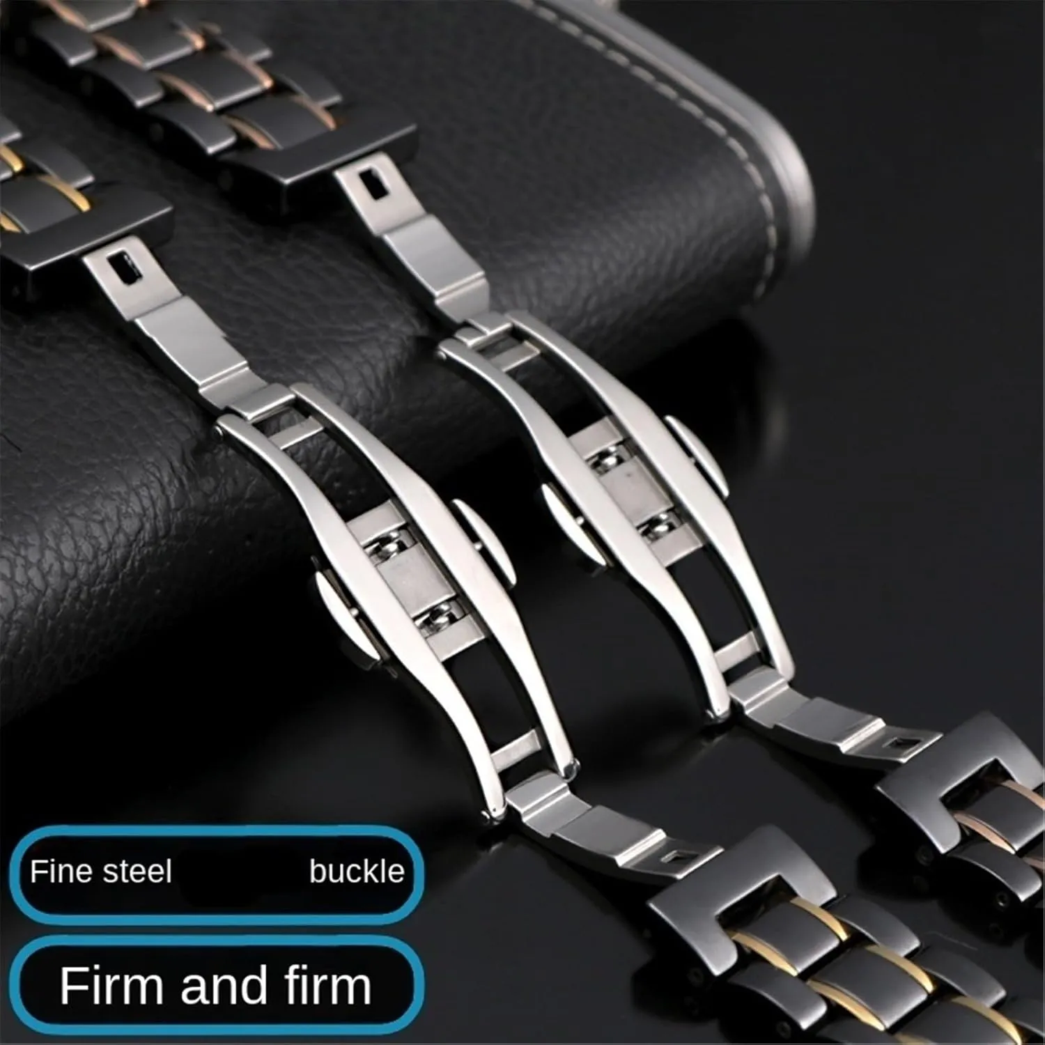 Watch Chain Fashion Women Men Ceramic Watch Strap 16mm 18mm Quick Release Replacement Wristband for attention literate tube aboard instruct incipient Smart Watch Quartz 