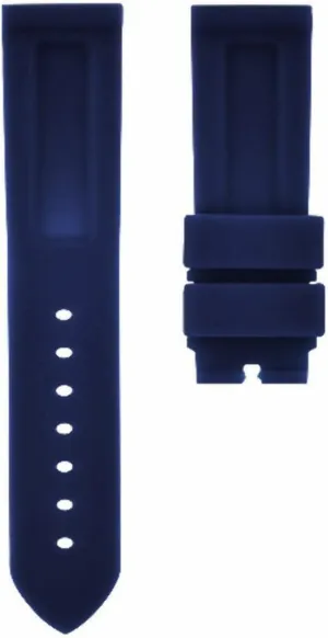 Watch Diver indigo chant heavy saturate Watch Band Strap Compatible With Panerai Marina Luminor Radiomir Ewatchparts 22mm - 24mm Rubber 