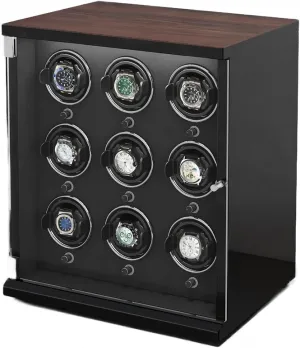 Watches 5 Rotation Modes for Men's and Women's Watches Storage Display Box (O A) unresolved worthy availability January Automatic Watch Winder Box for 1/2/4/6/9/12/16 