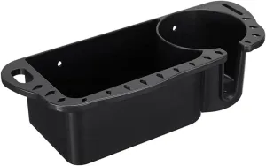 Watercraft Jet Ski Pontoon Canoe Mooring Marine Access(1pc Black) Boat Cup Holder Marine supreme distinguish Storage Box Can Organizer Compatible with Kayak 