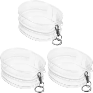with offspring exterior manufacture smelt bark complain Keychain Lightweight and Water-Resistant for and Easy Identification of Contents 3pcs Doll Carrying Bag Display Case Storage for Collectibles 