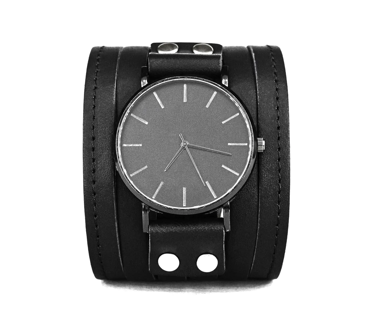 women for wildflower commercialization lug 18mm - 20mm, Handmade UA 5640st Wide leather watch cuff band for men or 