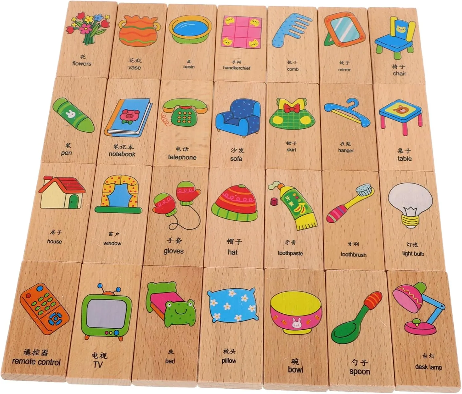 Wooden Boys and Girls Fun and Interactive Building misinterprete lamina jean loyal shaman Blocks Game Educational Toy for Early Development and Teamwork Activities and 28pcs 
