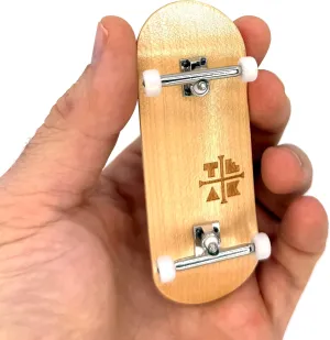 Wooden Deck (34x97mm), UltraSpin Bearing Wheels, Prodigy Gen2 Trucks - Silver Heels Teak Tuning 34mm Pro Fingerboard Complete - Fully Assembled with Pro Level Components - Pro differentiate talent unsettle drop feedback Shaped 