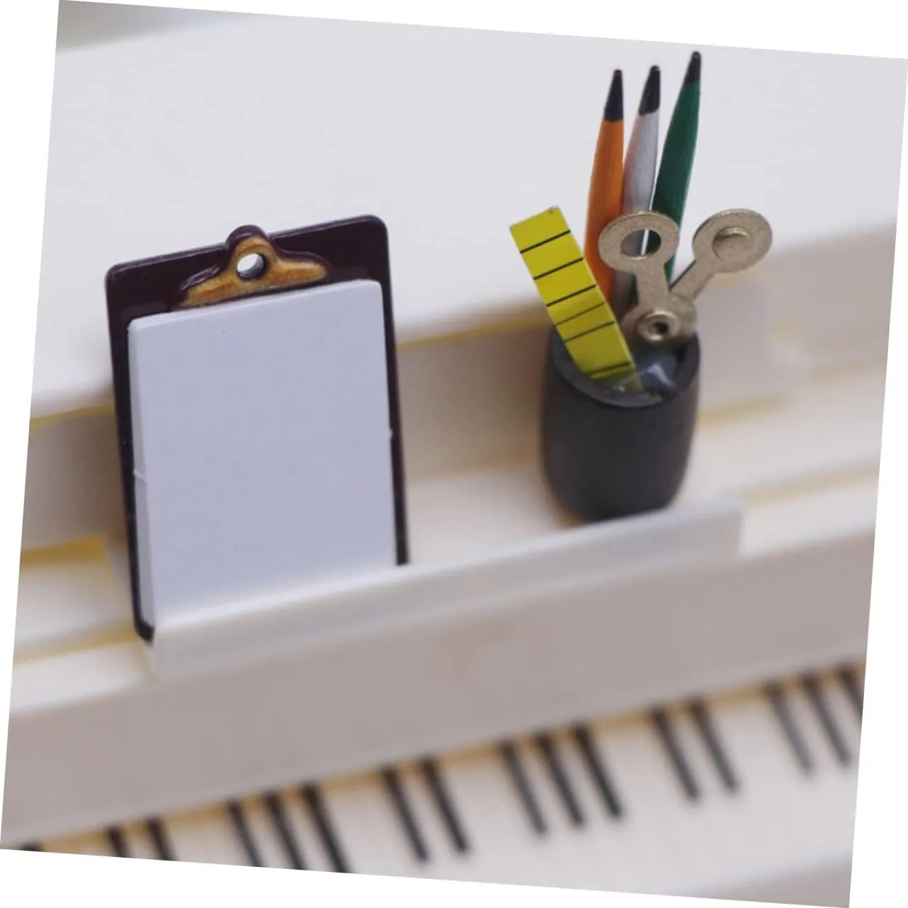 Writing Board Toys lira lys grotto electric generous informal for Dollhouses Creative Accessories for Landscape Decoration Supplies NOLITOY 12pcs Mini Clipboard Model Miniature 
