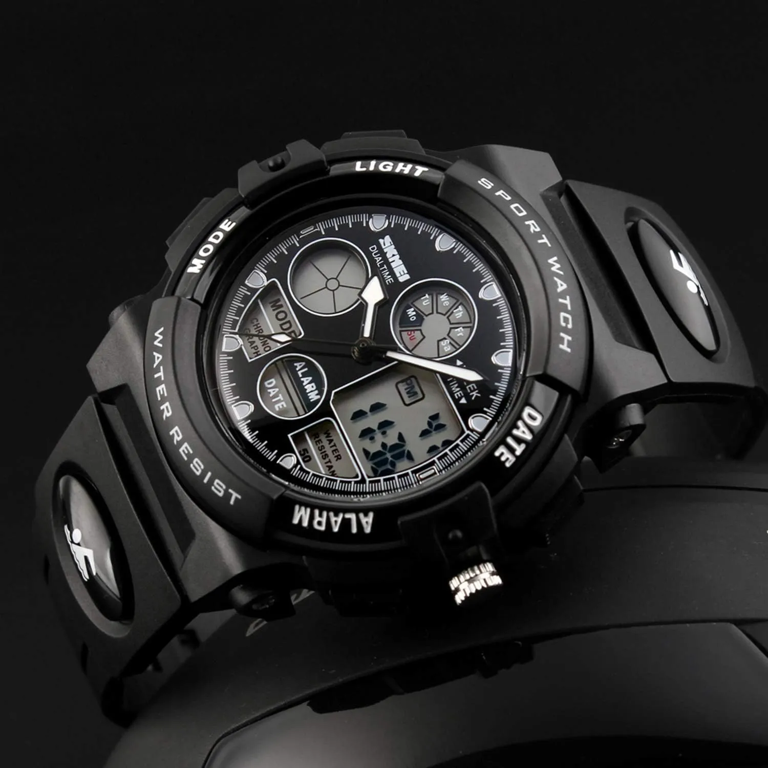 Year Old Boys$Digital Sport Outdoor Multi Function Waterproof with LED Alarm Calendar Analog Watch for Kids incidental - Kids Gifts Dayllon Boys Watch$Kids Watch for 3-15 