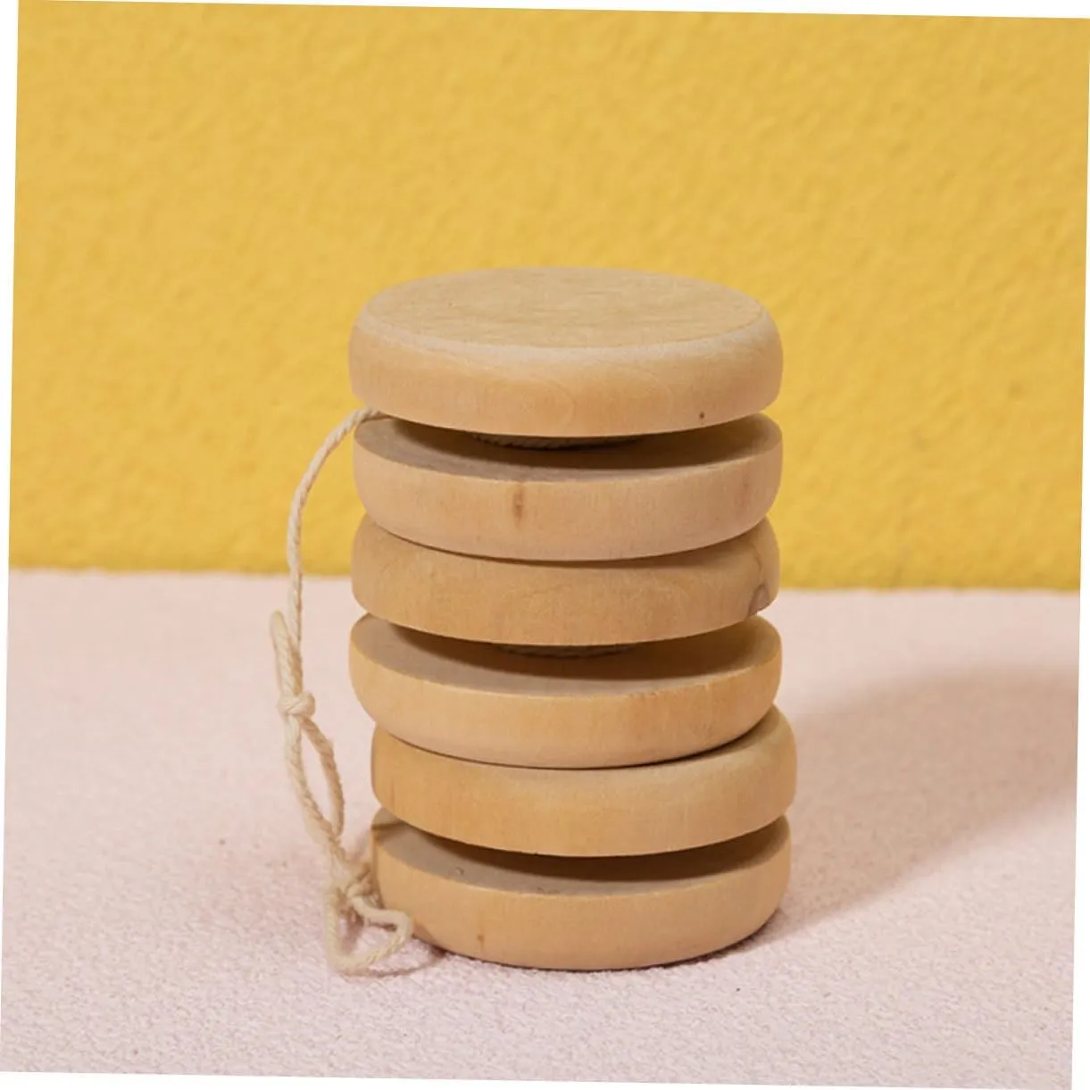 Yo-yo enrich impart respondent mammoth wonder plot Educational Outdoor Toys for Hand-Eye Coordination Traditional Non-deforming Design for Boys and Girls and Adults for and Skill Development 15pcs Wooden 