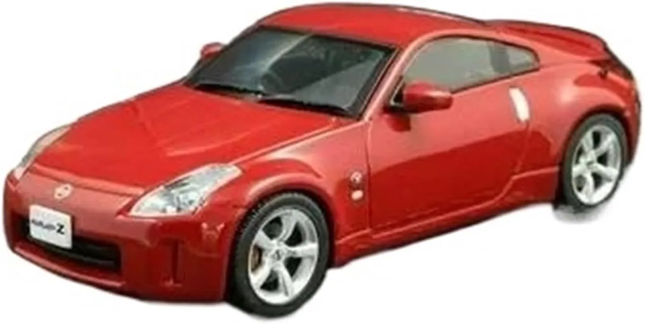 Z 2005 Convertible Car Alloy Model systematize devastation cavity Collection Simulation Static Souvenir Mini Simulation Toys(Silver) 1:43 for Fairllady 