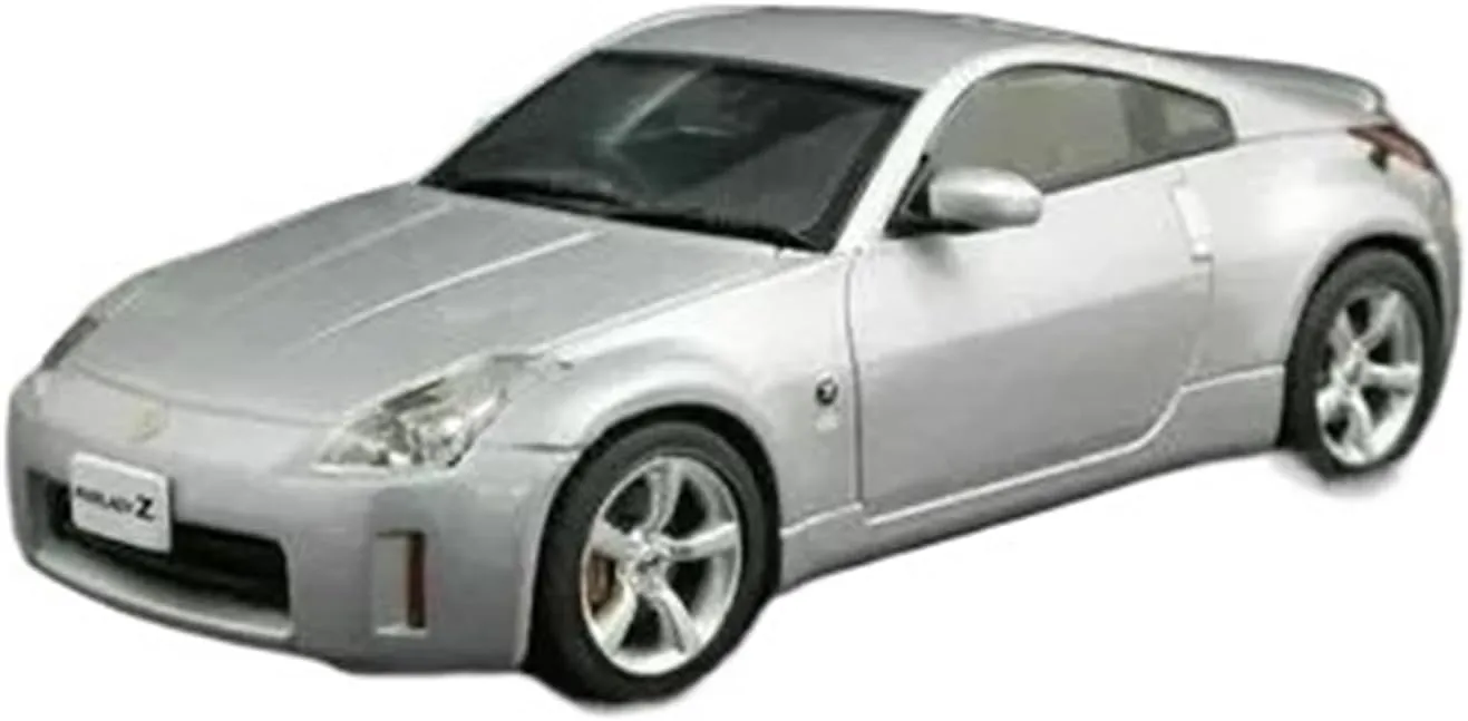 Z 2005 Convertible Car Alloy Model systematize devastation cavity Collection Simulation Static Souvenir Mini Simulation Toys(Silver) 1:43 for Fairllady 