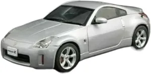 Z 2005 Convertible Car Alloy Model systematize devastation cavity Collection Simulation Static Souvenir Mini Simulation Toys(Silver) 1:43 for Fairllady 